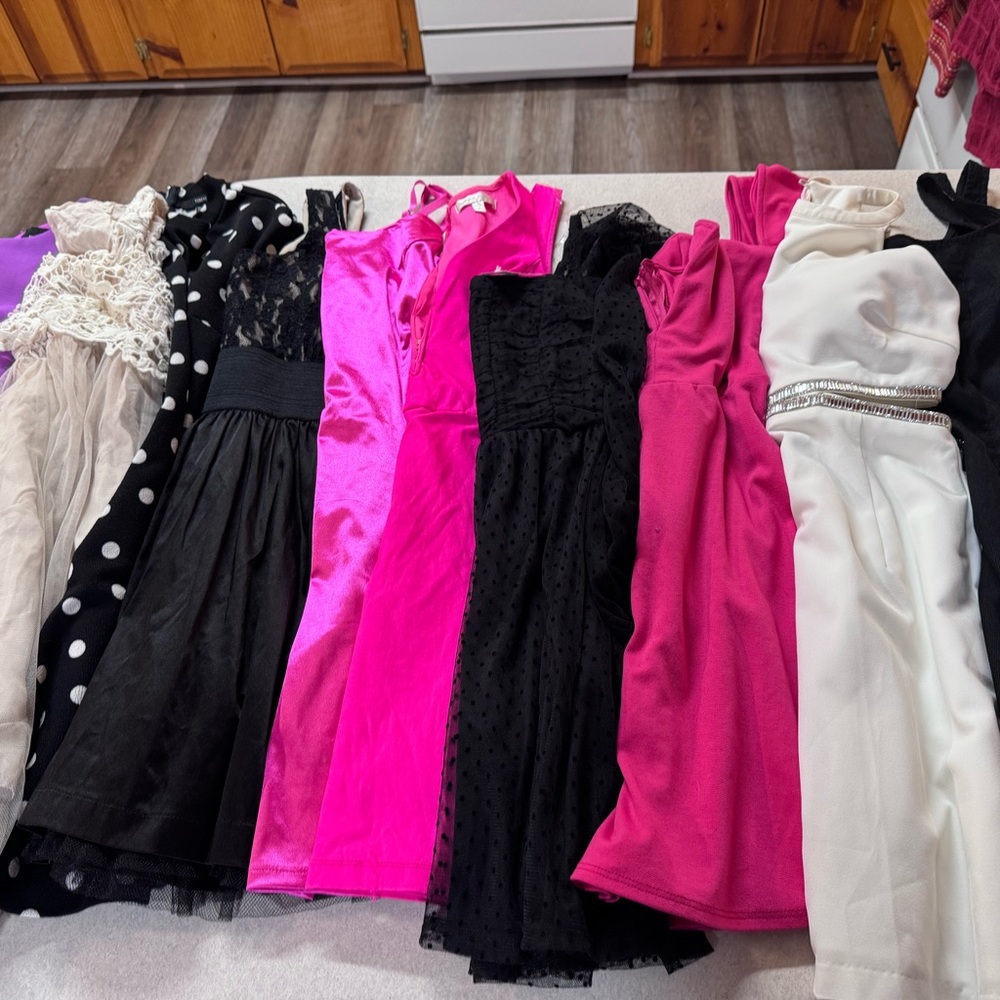 Women’s Hot Pink Party Dress